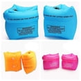 thumbnail image 2 of 2 Pcs Inflatable Arm Floaties Arm Bands Floatation Sleeves Water Wings Swimming Rings Tube Armlets Swimming Arm Floats Safety Swim Training for Kids T, 2 of 3
