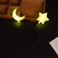 thumbnail image 5 of Yokua Glow Party Supplies Luminous Moon Headband Glow in the Dark Party Decoration, 5 of 8