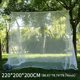 thumbnail image 5 of Soidarity Campamento de verano Red de insectos Portátil Reutilizable Camping Dormir Malla Pesca Senderismo Dosel Hogar Patio al aire libre carpas 220x200x200cm, 5 of 6