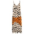 thumbnail image 4 of Leopard Print Pattern Sleeveless Dress Woman Fashion Long Dresses Women's Summer Suit Dress Summer 2025 Women, 4 of 7