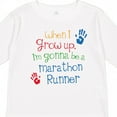 thumbnail image 4 of Inktastic Marathon Runner Future Boys or Girls Long Sleeve Toddler T-Shirt, 4 of 5