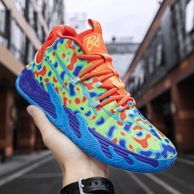 Pro-Grade Basketball Shoes for Athletes: Vibrant Fashionable