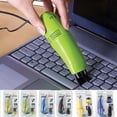 thumbnail image 2 of Unatoiry Compact Tabletop Dust Sweeper Dust Collector Brush for Car PC Camera Pet Hairs Powerful and Convenient Sky Blue 10x4x4cm 1Set, 2 of 6