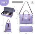 thumbnail image 3 of Gynky Travel Duffle Bag Weekender Bags for Women with Shoe Compartment Carry on Overnight Bag Gym Duffel Bag with Wet Pocket Hospital Bags for Labor and Delivery, 3 of 9