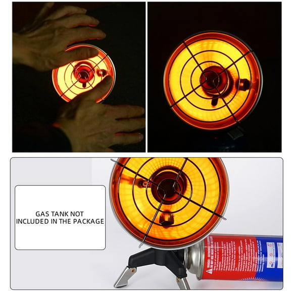 Mini Camping Gas Heater Rapid Heating Energy Heater Portable Tent Heater with Storage Bag