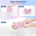 thumbnail image 4 of 1Pack Fiber Quick-Drying Hair Towel, Super Absorbent Hair Care Towel , Micro Fiber TowelWhite, 4 of 5