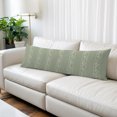 thumbnail image 2 of Green Flower Branch Body Pillow Cover 20 x 60 Inch Decorative Pillow Cover Spring Summer Farmhouse Botanical Lumbar Pillowcase Seasonal Rectangle Cushion Case for Couch Sofa Bed Living Room, 2 of 9
