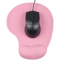 thumbnail image 2 of SZDUDU Office & Gaming Mouse Pad with Comfortable Gel Wrist Rest Support, Easy Gliding Computer Mouse Pads, Pink, 2 of 7