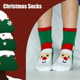 thumbnail image 5 of Toddler Christmas Socks, 6 Pairs Newborn Toddler Kids Crew Xmas Holiday Socks for 0-9 Years Girls Boys, 5 of 5