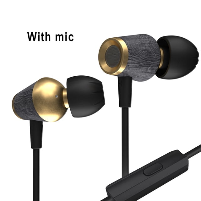 Auriculares intrauditivos CCA CST 3.5mm para juegos, auriculares portátiles con cable para juegos, dorado, con micrófono Vogacara EL003237-02B