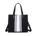 thumbnail image 1 of Sywqhk Bolso Bandolera De Hombro De Gran Capacidad De Lona Para Mujer (Negro) Sywqhk Para estrenar, 1 of 9