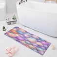 thumbnail image 7 of Coolnut Painted Sea Shells Bath Mat, Dry Quickly Non Slip Absorbent Bath Rug, Soft Living Room Bedroom Home Floor Mats, Bath Mats for Bathroom, Tub and Shower 20" x 39" Home Decor Gifts, 7 of 7