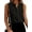 Black, variant on Zeagoo Womens Casual Sleeveless Button Down Shirts Office Blouses Loose V Neck Tank Tops for Spring Summer