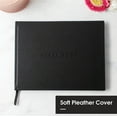 thumbnail image 5 of Useful Co. Classic Black Guest Book, Guest Book Alternative for Party, Sign in Book, Vacation Home, Funeral Guest Book, Hardbound Guestbook, 112 Pages, 9 x 7 Inches, 5 of 5