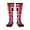 2 Black-1, variant on Women's Knee High Socks British Flag Britain English England Thermal Soft Knee Long Socks