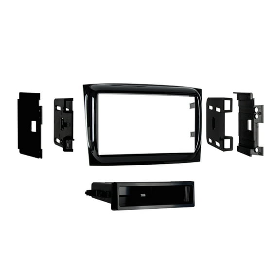 METRA Vehicle Mount for Radio, High Gloss Black