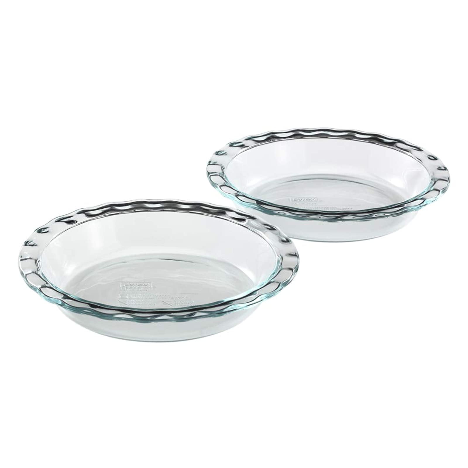 blue pyrex pie plate