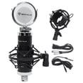 thumbnail image 6 of Mackie XR824 8" Powered Studio Monitor + Condenser Microphone + Isolation Shield, 6 of 10