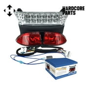 Hardcore Parts Club Car Precedent 2004-2008 Golf Cart Adjustable LED Headlights / Tail lights