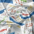 thumbnail image 5 of Ambesonne Marine Valance Pack of 2, Cartoon Fishing Rods, 54"X12", Multicolor, 5 of 5