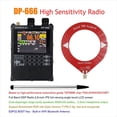 thumbnail image 2 of Radio DP-666 TEF6686 de Alta Sensibilidad, Banda , FM/LW/MW/SW, ESP32, Pantalla Táctil IPS de 2,8 Pulgadas, Compatible con Actualización de Firmware., 2 of 5