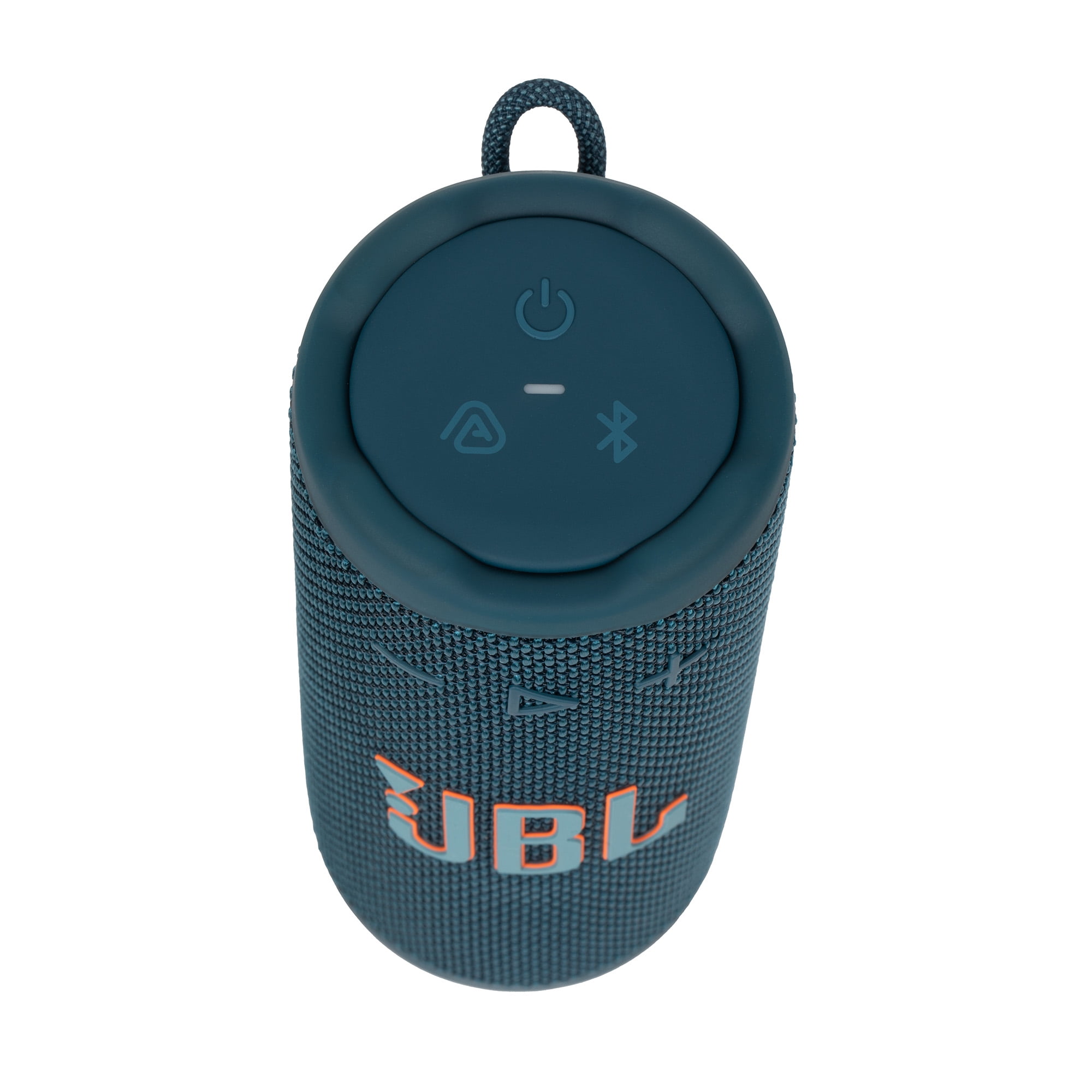 JBL Grip Portable Bluetooth Speaker Blue (JBLGRIPBE) – IP68 Waterproof & Dustproof | Bluetooth 5.4 | AI Sound Boost | 14-Hour Battery | Includes Carrying Case & Cleaning Cloth