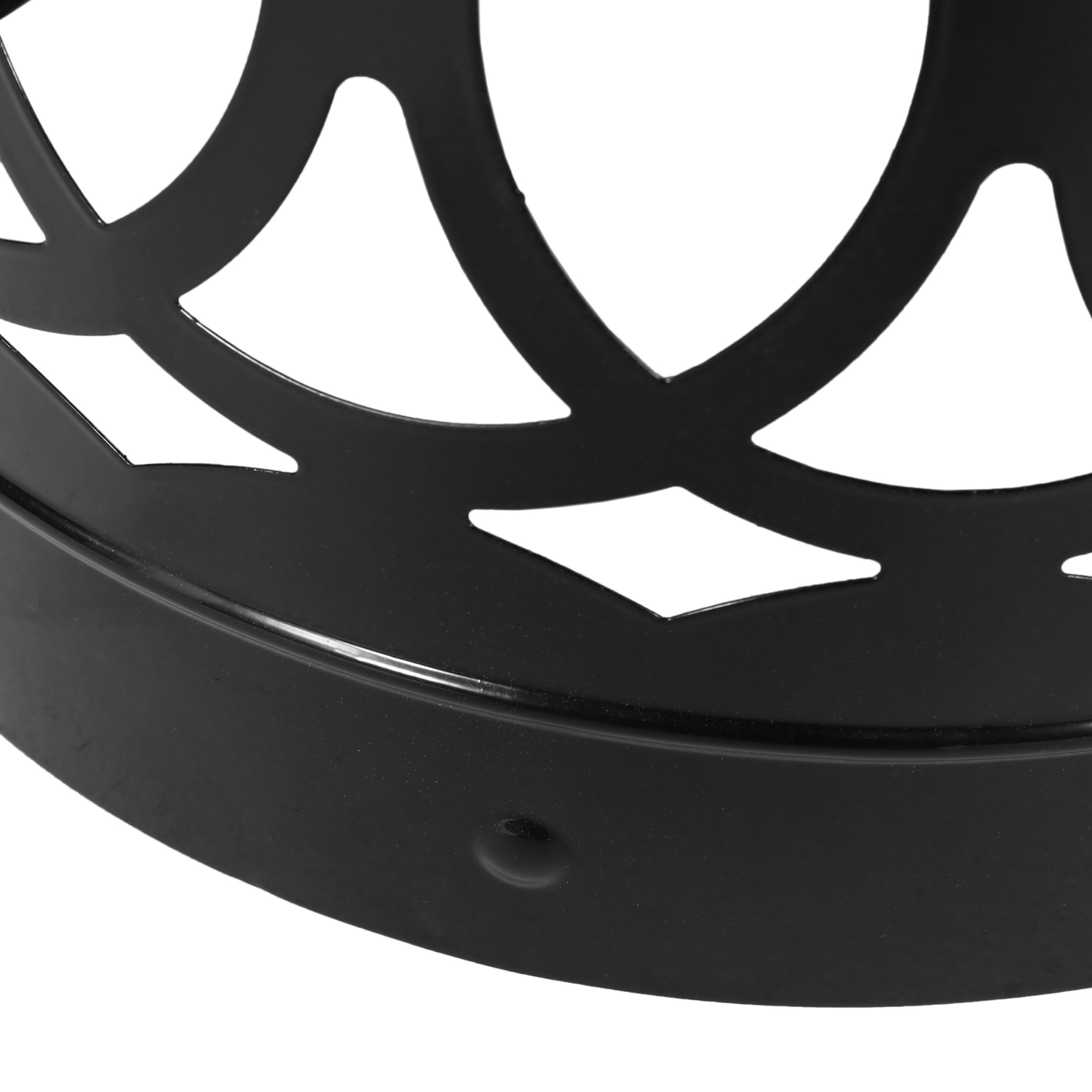 Holt Metal Outdoor Side Table, Black