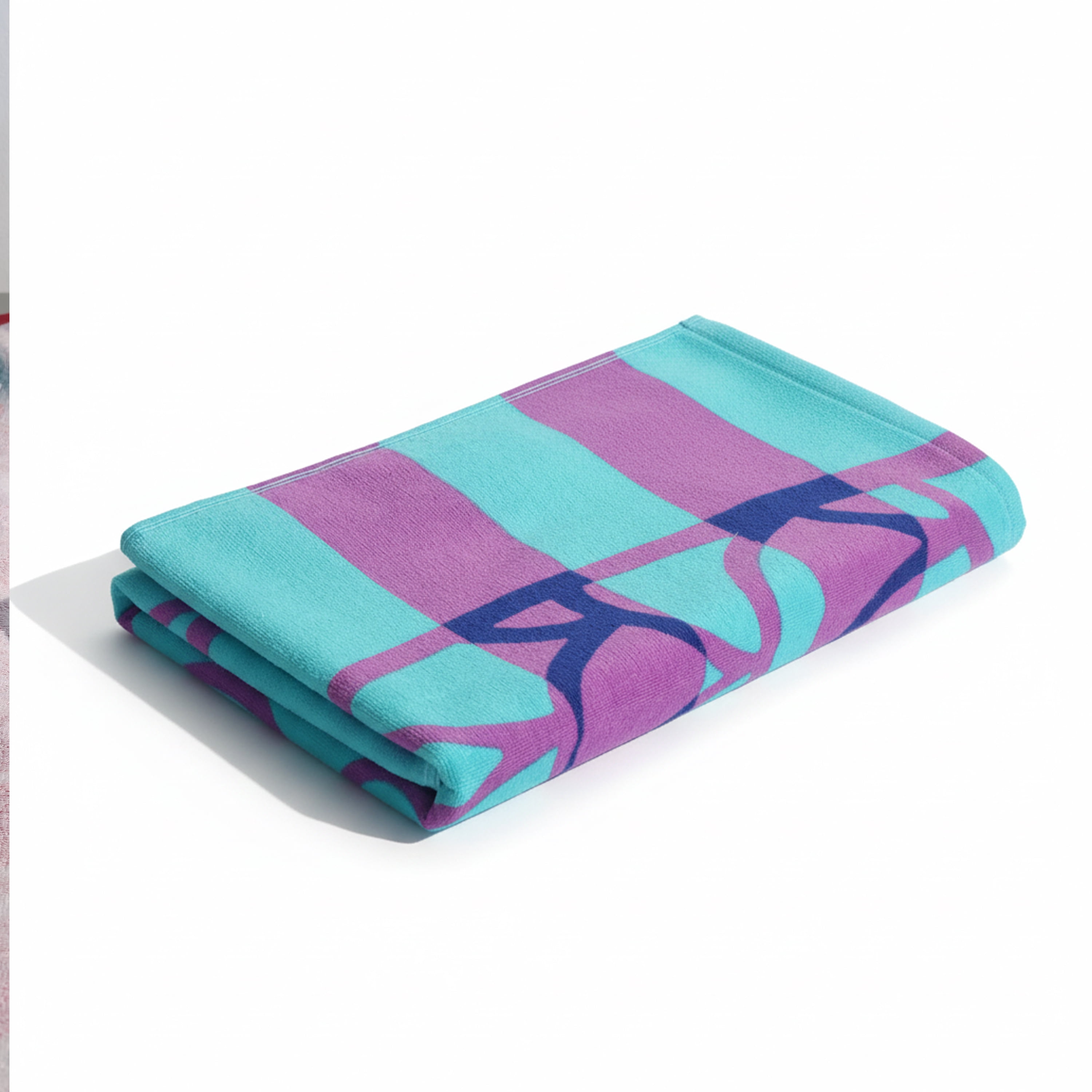 Mainstays Kids Cotton Blend Beach Towel, 30 x 60 Inches, Mer