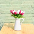 thumbnail image 4 of Flores artificiales de seda con forma de tulipán Mandy, 20 unidades, 4 of 9