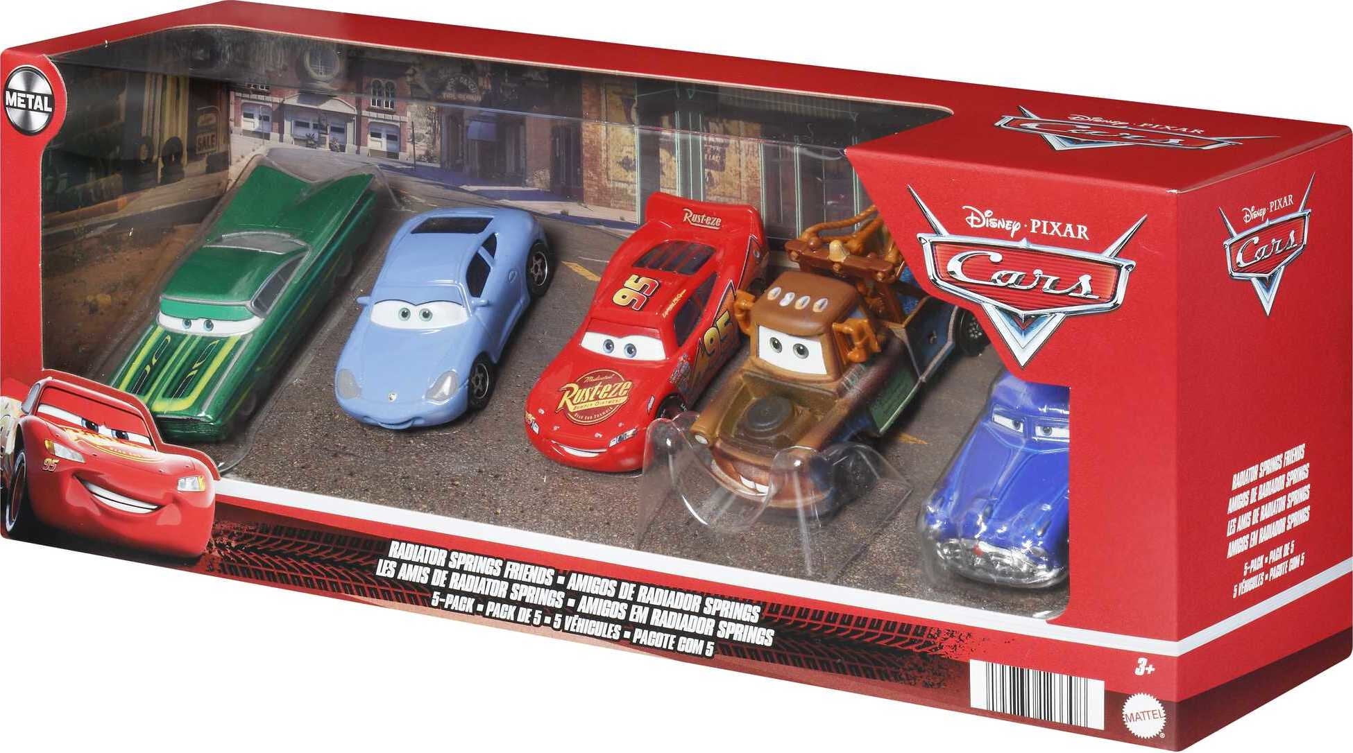 Disney Pixar Cars Vehicle 5-Pack, Radiator Springs Friends