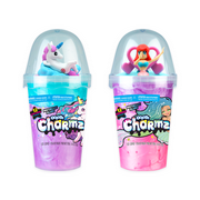 ORB Gooze Charmz Mermaids and Unicorns Assorted 2 Pack - Each Container with 2 Assorted Metallic Slimi Slimes and a Charm Toy - Fun, Sensory Slime to Squish and Squeeze For Kids and Adults