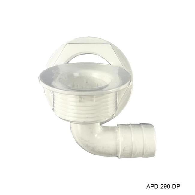 T-H Marine Supplies APD-290-DP 90 Degree All Purpose Drain, White ...