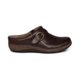 thumbnail image 7 of Aetrex Women's Libby Slip On Comfort Leather Orthopedic Clog Slippers for Women, 7 of 7