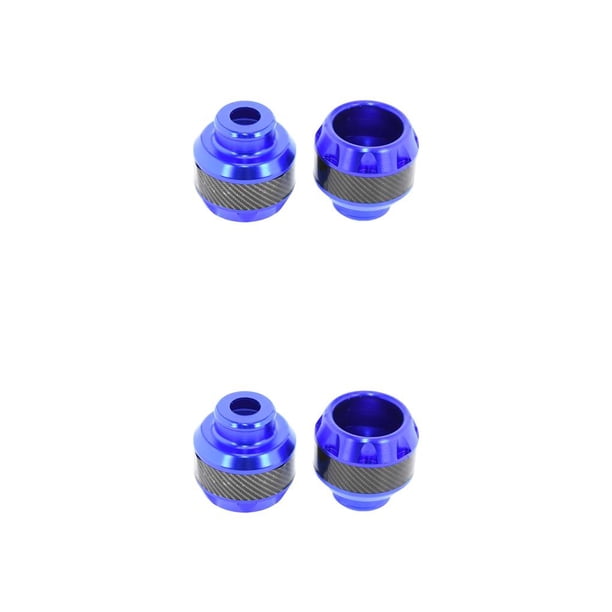Scienceny 1 par de copas de horquilla delantera universales para motocicleta, protección contra caídas, protectores contra choques, piezas de repuesto, Type2 NO2 Scienceny CBP185732