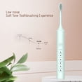 thumbnail image 5 of BAOPAI Smart Electric Toothbrush with 4 Brush Heads 6 Cleaning Modes 22000 RPM IPX7 Waterproof Up to 50 Days Battery Life for Adults, 5 of 6
