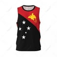 thumbnail image 2 of Papua New Guinea Flag Men Basketball Sports Jersey Running Fitness Multifunction Sleeveless tshirt Exclusive Custom Name Nunber, 2 of 10