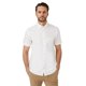 thumbnail image 1 of Burton - Camisa de Oxford de Manga Corta para Hombre (Blanco), 1 of 3
