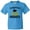 Pacific Blue, variant on Inktastic Congrats My Dad Graduated with cap Youth T-Shirt