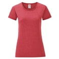 thumbnail image 1 of Fruit of the Loom Womens Iconic Heather T-Shirt, 1 of 3