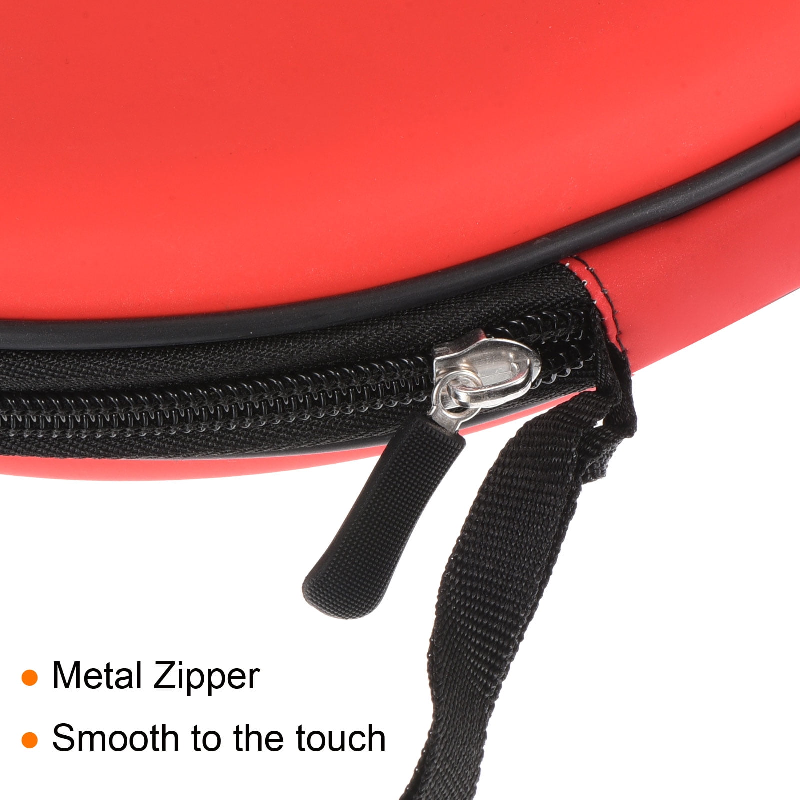Uxcell Table Tennis Racket Case Ping Pong Paddle Case Hard Cover Container Bag Gourd Shape, Red