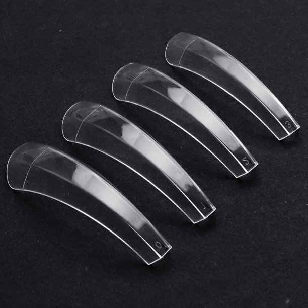 500PCS Nail Sticker PVC Uñas artificiales para extensión de uñas DIY Art Home Salon