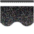 thumbnail image 1 of Black Sparkle Scalloped Border Trim - Pack of 6, 1 of 1