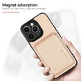 thumbnail image 3 of TECH CIRCLE for iPhone 13 Pro Max case with Card Holder, Magnetic Detachable 2-in-1 Wallet PU Leather Case Ultra Thin Shockproof Protective Cover Compatible with Magsafe for iPhone 13 Pro Max,Khaki, 3 of 9