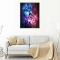 thumbnail image 4 of 5D Diy Lovers Wolf Rhinestone Animal Rhinestone Picture Diamond Painting Crystal Embroidery Animal Picture Home Decorative Resin Cross Stitch, 4 of 8