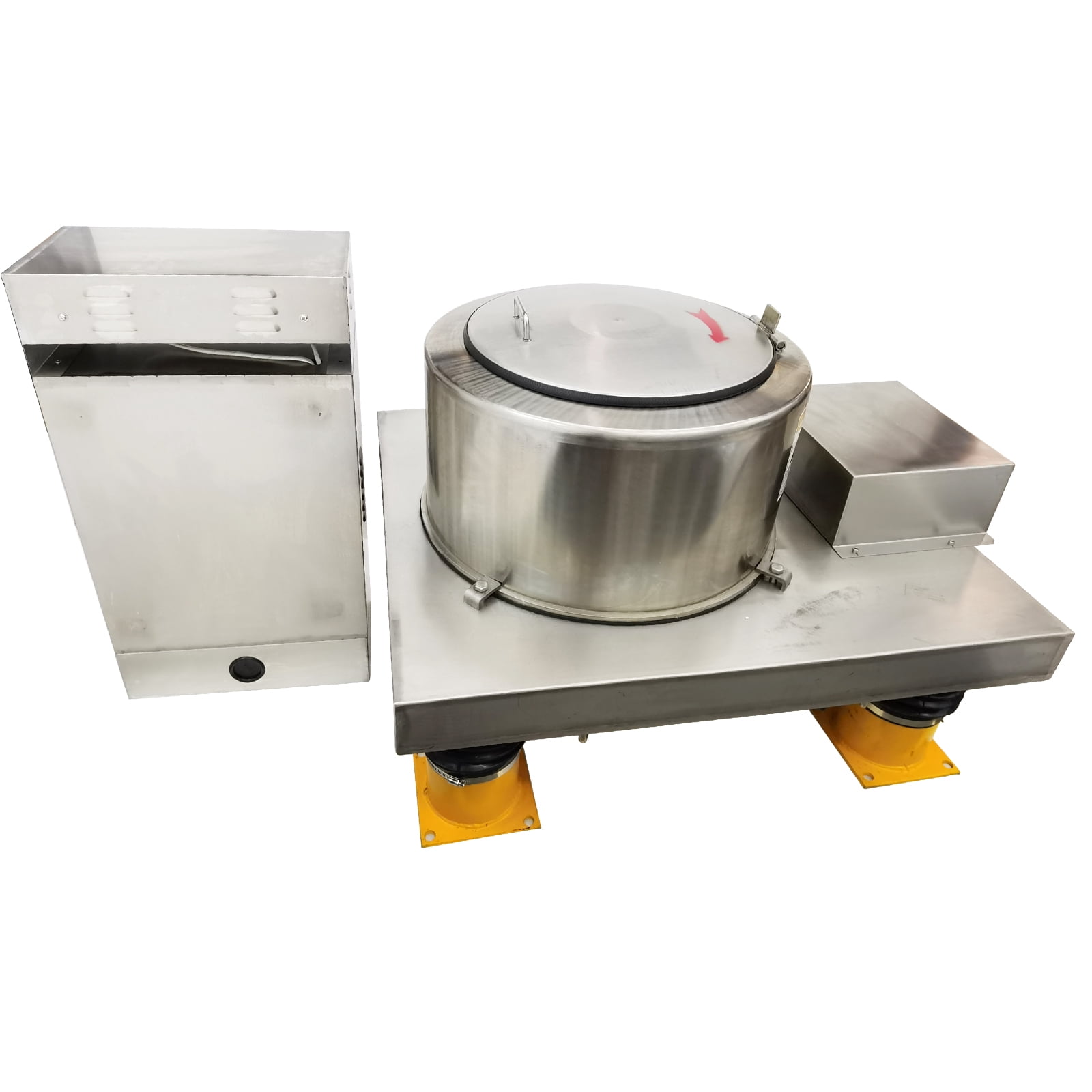 Industrial Centrifuge Machine Dehydrating Biomass Oil Extraction Solid-liquid Separator 220V 1PH