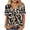 Brown, variant on Womens Beach Tops Plus Size Scalloped Summer Graphic Tees Shirts Trendy Casual Short Sleeve Tshirts (Navy 3XL)