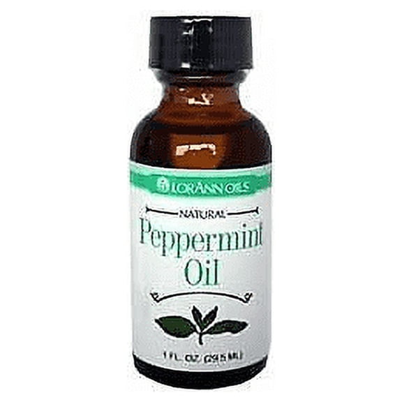 LorAnn aromatherapy Peppermint Natural Essential Oil Minty Flavor, 2-Pack