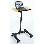 Luxor  Adjustable Height Lectern Complete with 2'' Casters and Brake