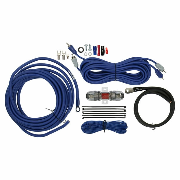 Metra Wm Ak2 680 Watt 8 Gauge Amp Installation Kit Walmart Com