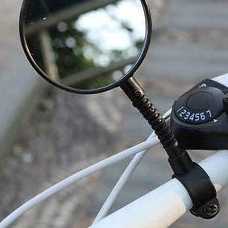 2Pcs Bicycle mirror Bike Handlebar Flexible Rear Back Mirror Rearview  New BDJY 